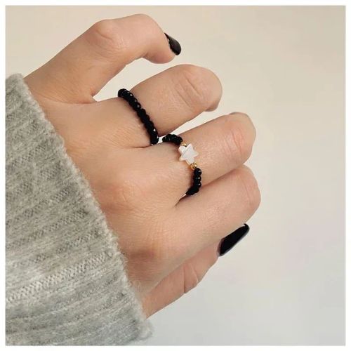 Upoetry Irregular Ethnic Wedding Bands - Stylish Stainless Steel Rings
