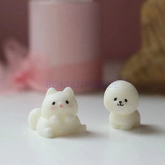 Aflorecer Silicone Dog Mould for Candle Making & Chocolate Crafts