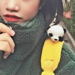 Panda Bear Brooch - Cute Soft Plush Toy Accessory for Kawaii Lovers - 1