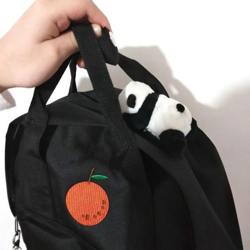 Panda Bear Brooch - Cute Soft Plush Toy Accessory for Kawaii Lovers - 1