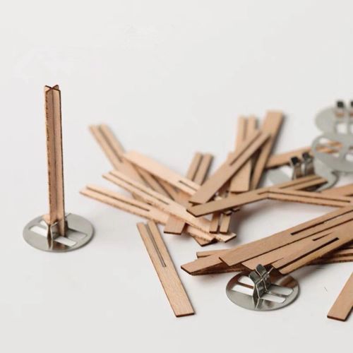 Wooden Candle Wicks - Natural High-Quality Supply for DIY Projects