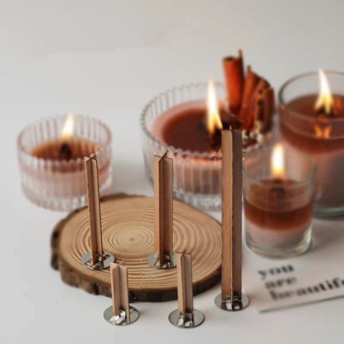 Wooden Candle Wicks - Natural High-Quality Supply for DIY Projects
