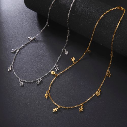 HIPEE Stainless Steel Pendant Necklace - Durable Fashion Accessory
