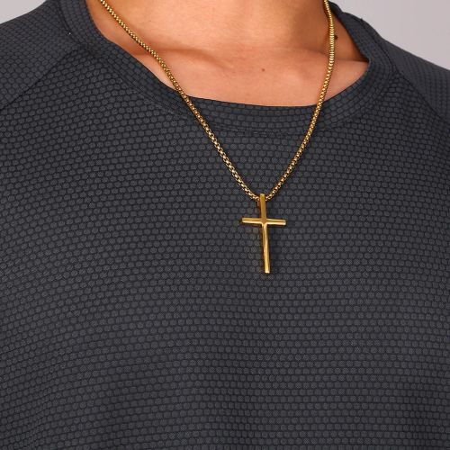 VQYSKO Stylish Stainless Steel Necklace - Fitness Tracker & Reminder