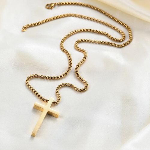 VQYSKO Stylish Stainless Steel Necklace - Fitness Tracker & Reminder