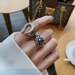 QMCOCO Adjustable Geometric Rings for Parties and Engagements