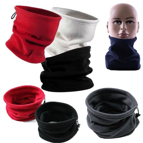 Multifunctional Polar Fleece Neck Warmer - Lightweight & Versatile Scarf