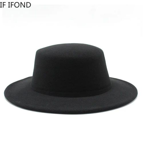 IF IFOND Kids Felted Fedora Hat - Warm & Stylish Winter Accessory