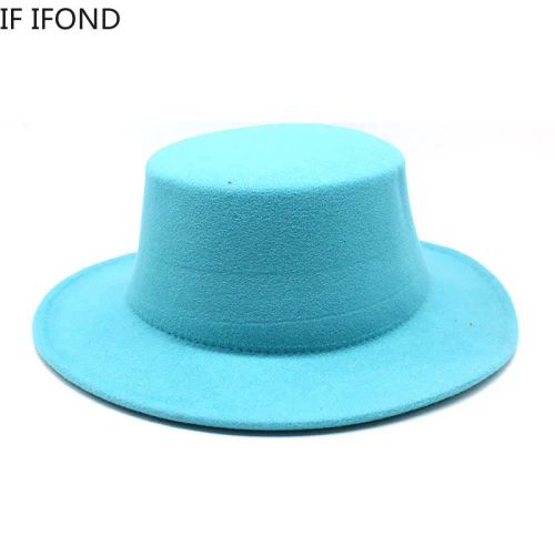 IF IFOND Kids Felted Fedora Hat - Warm & Stylish Winter Accessory
