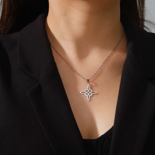 Skyrim Witch’s Knot Necklace - Protection Symbol - Pendant Necklace