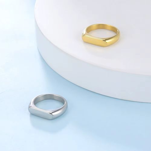 Skyrim Stainless Steel Wedding Bands - Stylish & Durable Rings
