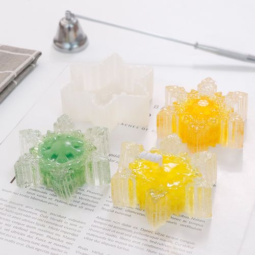 ZINBOOM Snowflake Silicone Mould for Versatile Holiday Home Decor