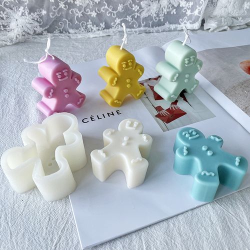 Candle Making Mould - Durable Silicone - Creative DIY Tool - 6x8cm