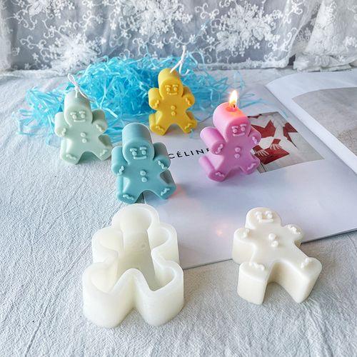 Candle Making Mould - Durable Silicone - Creative DIY Tool - 6x8cm