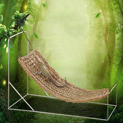 Reptile Grass Hammock - Versatile Pet Bed for Small Animals