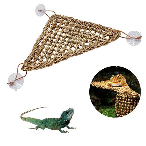 Reptile Grass Hammock - Versatile Pet Bed for Small Animals