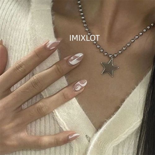 Imixlot Stylish Star Pendant Necklace - Trendy Fashion Jewellery