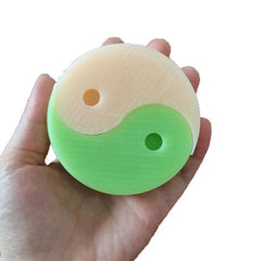 Silicone Tai Chi Yin Yang Candle Mold for Creative Soap & Wax Making