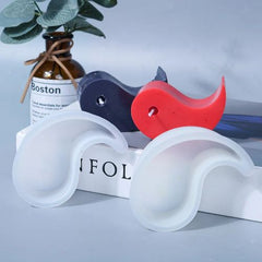 Silicone Tai Chi Yin Yang Candle Mold for Creative Soap & Wax Making