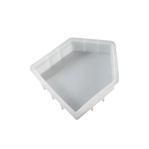 Large 3D Crystal Arch Mirror Silicone Mold for DIY Candle Making & Home Decor