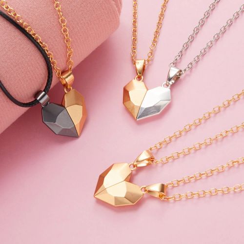 Rinhoo Heart Pendant Necklace - Stylish Design for Anniversaries