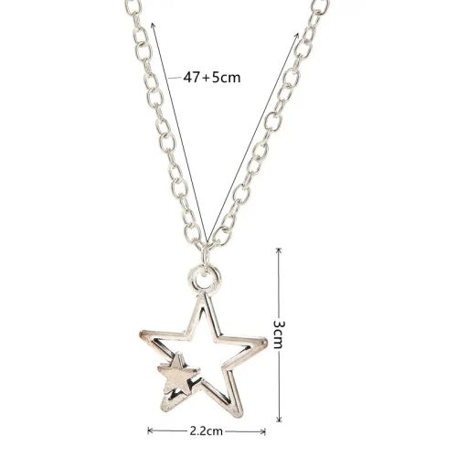 Vintage Pentagram Necklace - Personalised Classic Pendant Jewelry