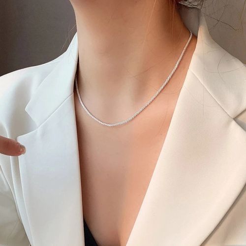 Sparkling Clavicle Chain Choker Necklace - Trendy Fashion Jewelry
