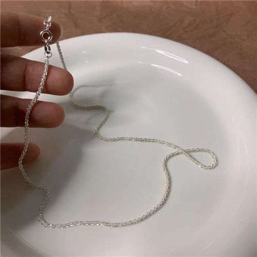 Sparkling Clavicle Chain Choker Necklace - Trendy Fashion Jewelry