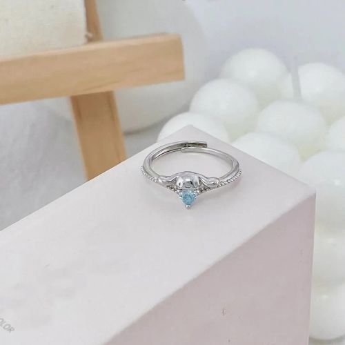 TAKARA TOMY Cinnamoroll Adjustable Rings Cute Cartoon Jewellery