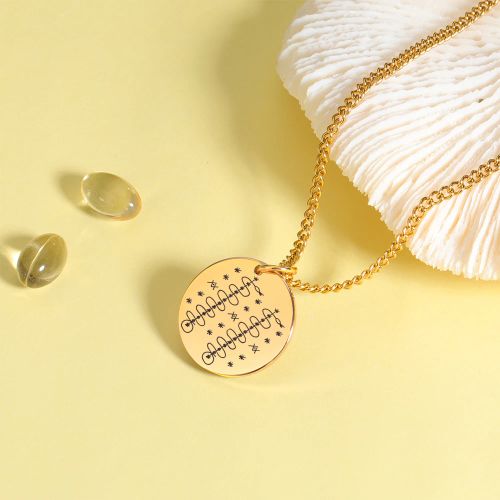 Dawapara Vintage Voodoo Symbol Pendant Necklace - Stylish Accessory