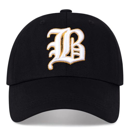 Classic Cotton Snapback Cap - Adjustable Embroidered Baseball Hat