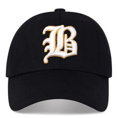 Classic Cotton Snapback Cap - Adjustable Embroidered Baseball Hat