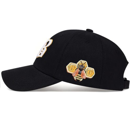 Classic Cotton Snapback Cap - Adjustable Embroidered Baseball Hat