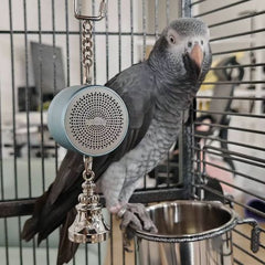 Voice Recordable Bird Toy - Interactive Learning Aid for Birds