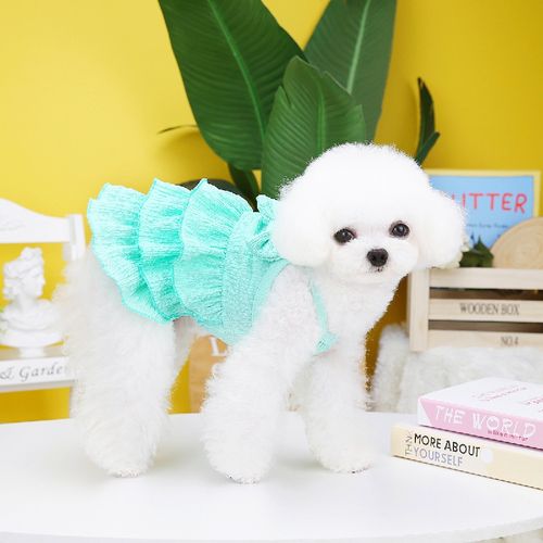 ZHUANGYUN Stylish Summer Dog Skirt - Pet Clothes for Active Dogs