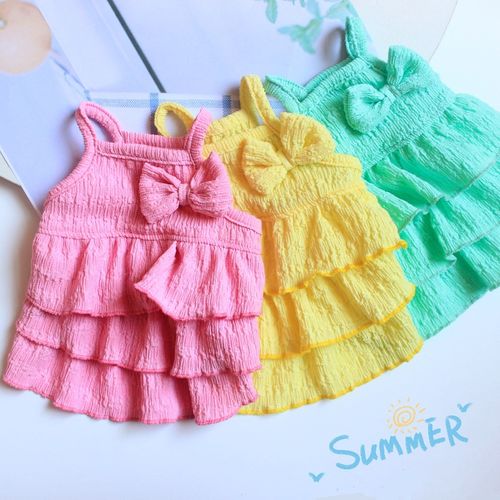 ZHUANGYUN Stylish Summer Dog Skirt - Pet Clothes for Active Dogs