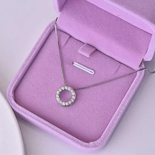 Huitan Geometric Pendant Necklace - Elegant Design for Weddings - 45cm / XL863