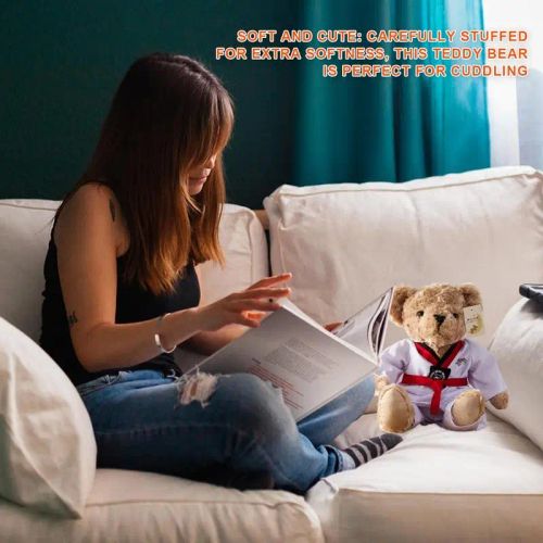Cute Taekwondo Bear - Soft Plush Toy - Perfect Gift for Kids