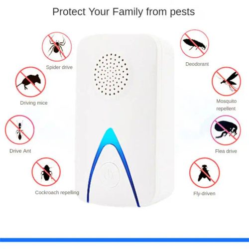 Ultrasonic Mosquito Repellent - Safe Chemical-Free Pest Control Device