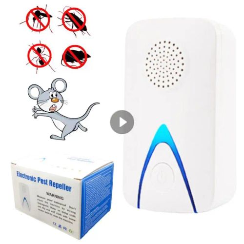 Ultrasonic Mosquito Repellent - Safe Chemical-Free Pest Control Device