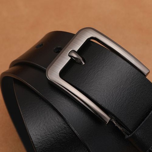 HALOCOWCOW Genuine Leather Plus Size Men’s Belts for Comfortable Fit