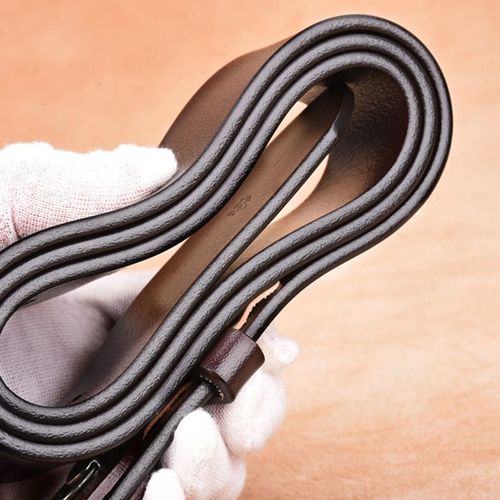 HALOCOWCOW Genuine Leather Plus Size Men’s Belts for Comfortable Fit