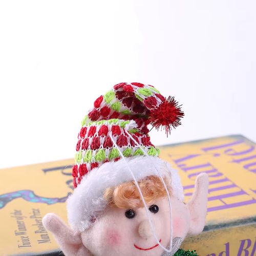 Handcrafted Colourful Plush Christmas Elves - Adorable Festive Decor