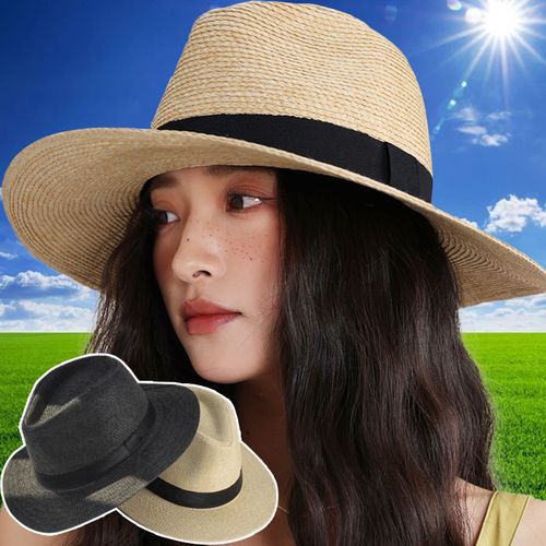 Havana Retro Fedora Hat - Breathable Stylish Sun Protection - Casual