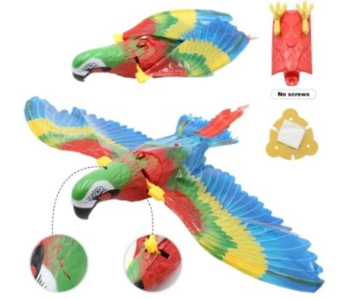 Interactive Electric Cat Toy - Flying Parrot Always Fun & Engaging
