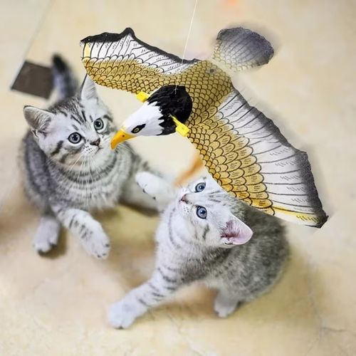 Interactive Electric Cat Toy - Flying Parrot Always Fun & Engaging