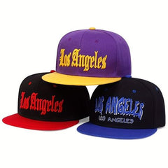 Casual Snapback Hip Hop Cap - Adjustable Polyester Baseball Hat