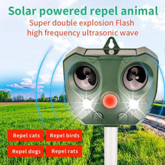 SAIJZEK Ultrasonic Repellent Tool for Effective Garden Pest Control - SJZ-668