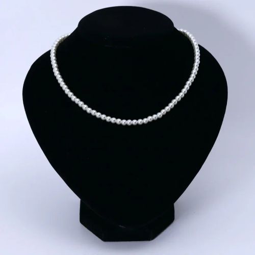 DAIZHEMEI Elegant Imitation Pearl Necklace for Romantic Weddings