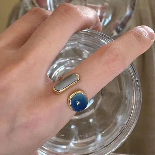 Emeralds Luxurious Adjustable Rings - Stylish Fashionable Accessories
